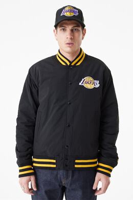 NEW ERA: Чёрная куртка  LA Lakers