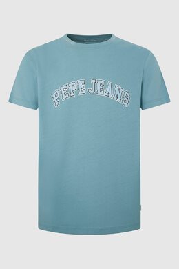 Pepe Jeans London: Синяя футболка 