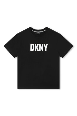 DKNY: Чёрная футболка 