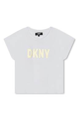 DKNY: Жёлтая футболка 