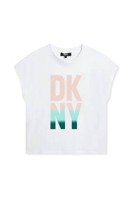 DKNY: Белая футболка 