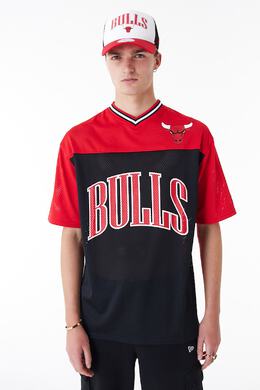 NEW ERA: Красная футболка  Chicago Bulls