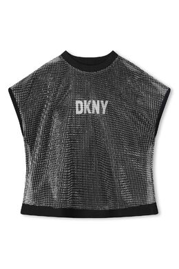 DKNY: Чёрная футболка 