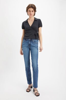 Levi's: Синие джинсы 