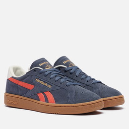 Reebok: Синие кроссовки  Club C