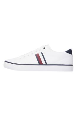 Tommy Hilfiger: Белые кроссовки 