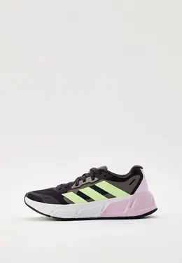 adidas: Фиолетовые кроссовки 