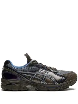 ASICS: Коричневые кроссовки 