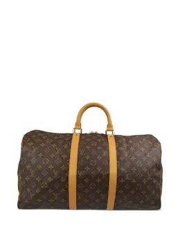 Louis Vuitton Pre-Owned: Коричневая сумка