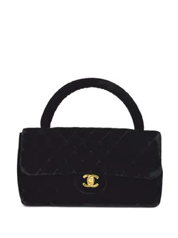 CHANEL Pre-Owned: Чёрная сумка 