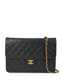 CHANEL Pre-Owned: Чёрная сумка 