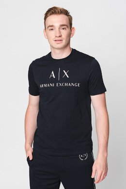 Armani Exchange: Хлопковая футболка 