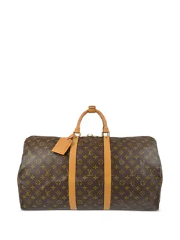 Louis Vuitton Pre-Owned: Коричневая сумка