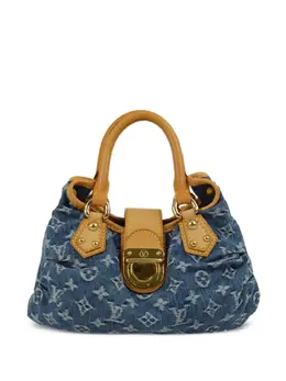 Louis Vuitton Pre-Owned: Голубая сумка-шоппер 