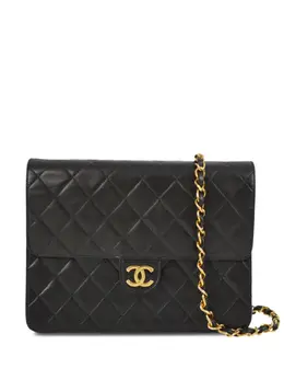 CHANEL Pre-Owned: Чёрная сумка 
