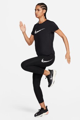 Nike: Чёрная футболка  Dri FIT