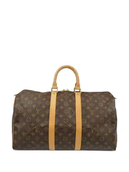 Louis Vuitton Pre-Owned: Коричневая сумка 