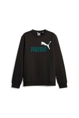 PUMA: Чёрная толстовка  Essentials