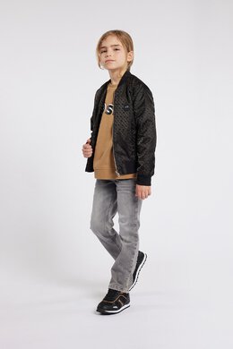 Boss Kidswear: Серые джинсы 