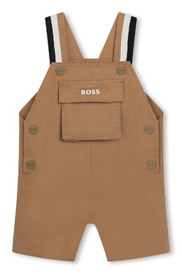 Boss Kidswear: Коричневый комбинезон