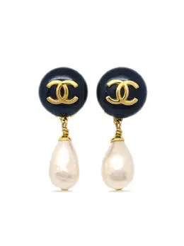 CHANEL Pre-Owned: Серьги 