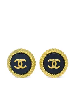 CHANEL Pre-Owned: Серьги 