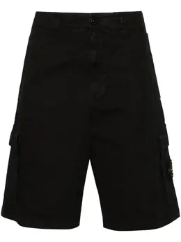 Stone Island: Хлопковые шорты  Compass