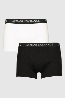 Armani Exchange: Чёрные трусы 