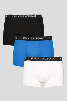 Armani Exchange: Чёрные трусы 