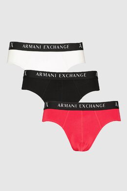 Armani Exchange: Чёрные трусы 