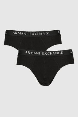 Armani Exchange: Чёрные трусы 