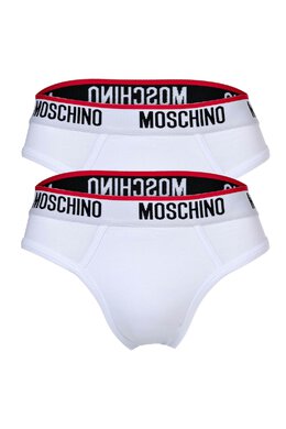 Moschino Underwear: Белые трусы 