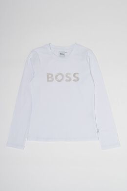 Boss Kidswear: Белая блуза 