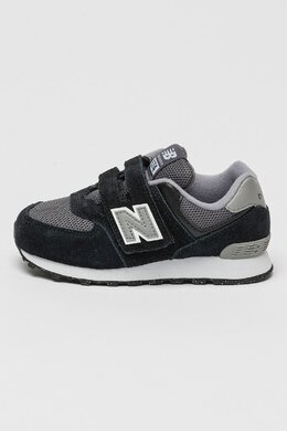 New Balance: Чёрные кроссовки  574