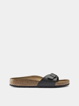 Birkenstock: Чёрные шлёпанцы 