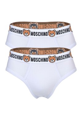 Moschino Underwear: Белые трусы 