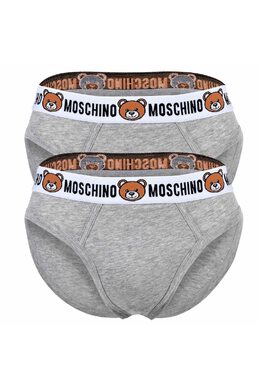 Moschino Underwear: Серые трусы 