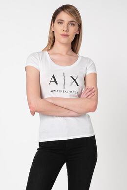 Armani Exchange: Чёрная футболка 