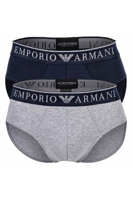 Emporio Armani: Серые трусы 