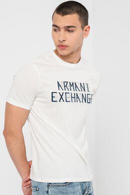 Armani Exchange: Хлопковая футболка 