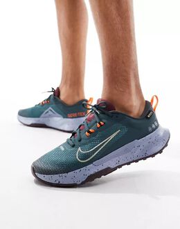 Nike: Кроссовки  Trail цвета хаки