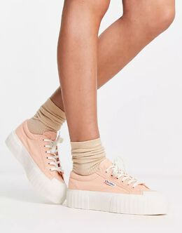Superga: Розовые кроссовки 