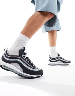 Nike: Чёрные кроссовки  Air Max 97