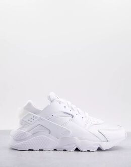 Nike: Белые кроссовки Air Huarache