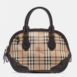 Burberry: Бежевая сумка  House Check