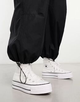 Converse: Белые кроссовки  Chuck Taylor Lift