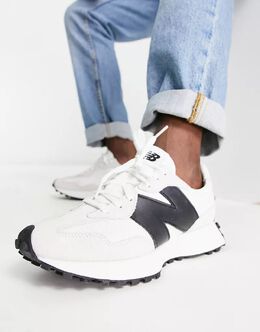 New Balance: Чёрные кроссовки  327