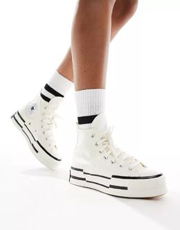 Converse: Белые кроссовки  Chuck 70