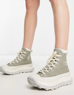 Converse: Кроссовки  Chuck 70 цвета хаки