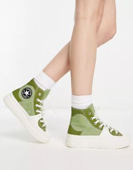 Converse: Кроссовки  Chuck Taylor All Star цвета хаки